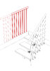 Balustrade Kit 1000mm (for open staircases)